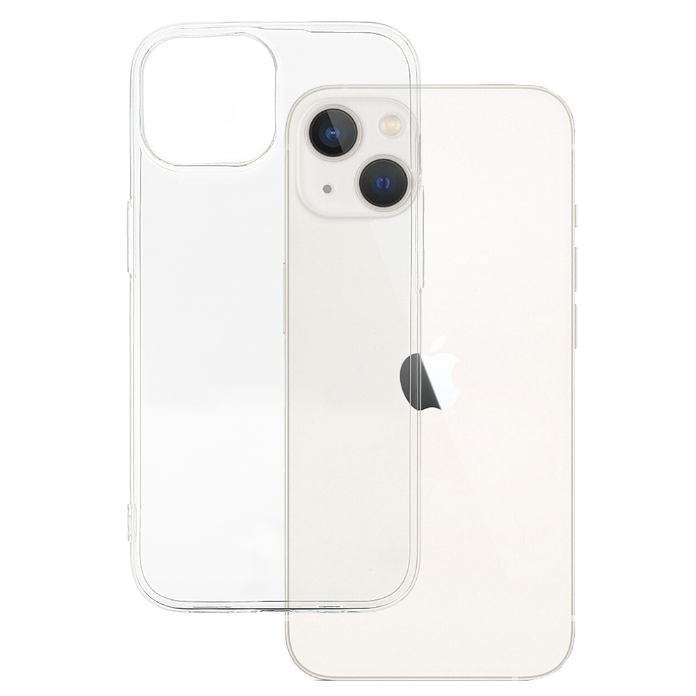 Levně Ultra čiré 1mm pouzdro pro Iphone 14 Transparentní
