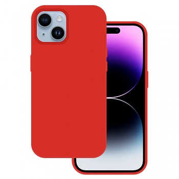 Tel Protect Silicone Premium pro Iphone 15 červený