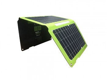Solární nabíječka Swissten černo-zelená