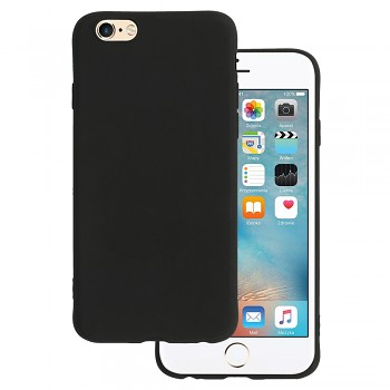 Zadní kryt MATT pro IPHONE 6/6S (4,7") Black