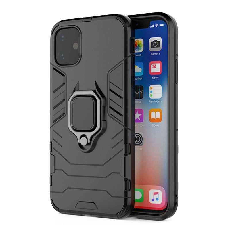 Zadní kryt Ring Armor na Iphone 15 Black