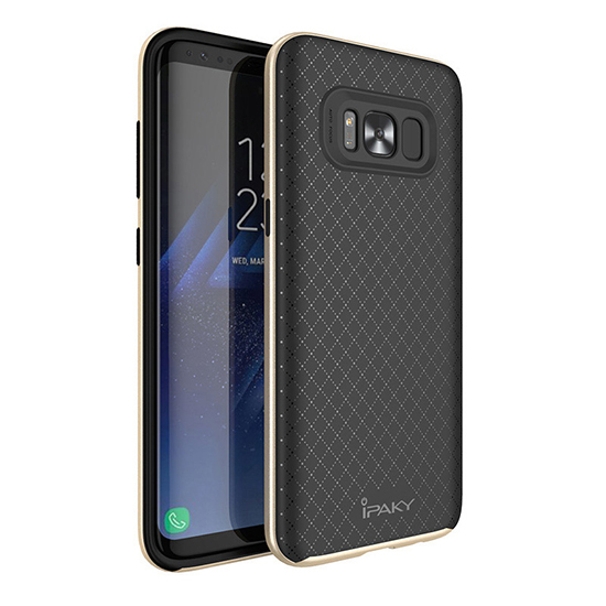 Levně Pouzdro Ipaky Bumblebee pro Samsung Galaxy S8 Plus zlaté