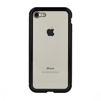 Dvoubarevné magnetické pouzdro Luphie SWORD pro Iphone X/XS (5,8") černo-fialové