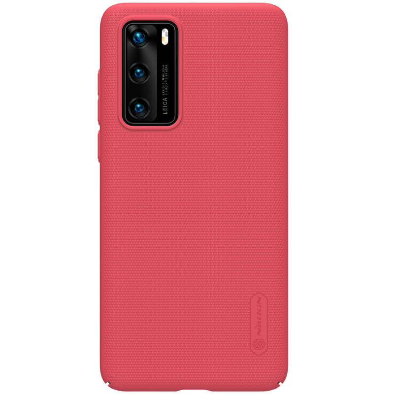 Levně Nillkin Super Frosted Shield pouzdro pro Huawei P40 červené