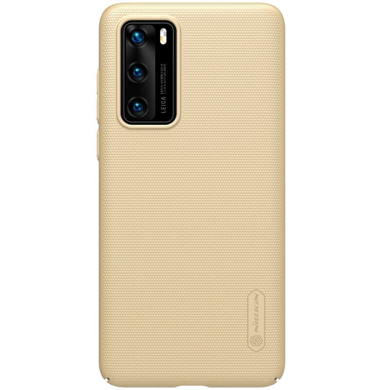 Levně Nillkin Super Frosted Shield pouzdro pro Huawei P40 zlaté