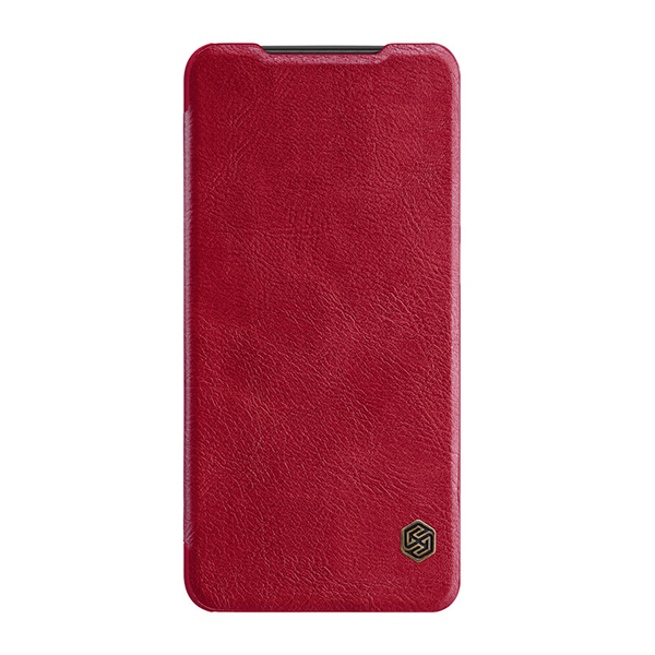 Levně Nillkin Qin pro Iphone 12 Mini červené pouzdro