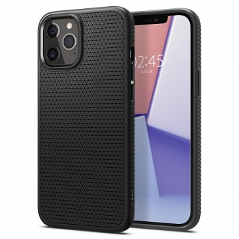 Pouzdro SPIGEN Liquid Air ACS01701 pro Iphone 12/12 Pro - matně černé