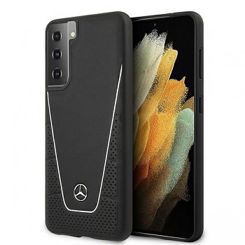 Originální pouzdro MERCEDES - Dynamic Line Hardcase MEHCS21MCLSSI - Samsung Galaxy S21 Plus Black