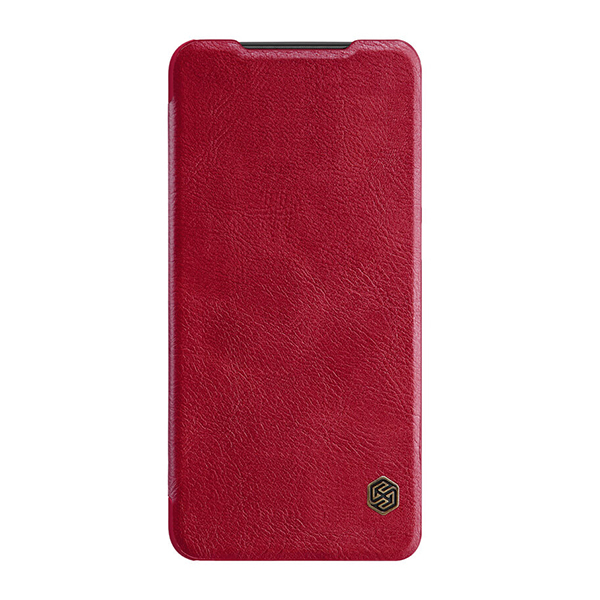 Levně Knížkové pouzdro Nillkin Qin pro Xiaomi Mi 11 Pro red