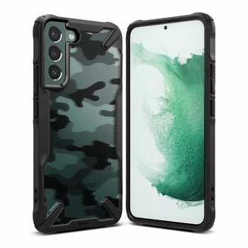 Pouzdro RINGKE Fusion X pro Samsung Galaxy S22 Plus - Camo Black