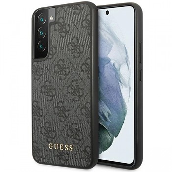 Originální pouzdro GUESS - hardcase 4G Metal Gold Logo GUHCS23MG4GFGR pro Samsung Galaxy S23 Plus Grey