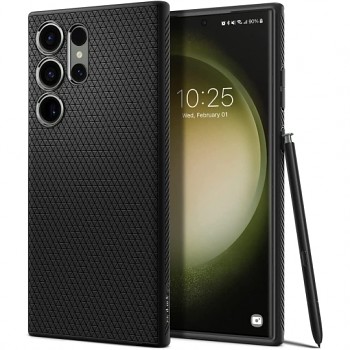 Pouzdro SPIGEN Liquid Air ACS05614 pro Samsung Galaxy S23 Ultra - matně černé