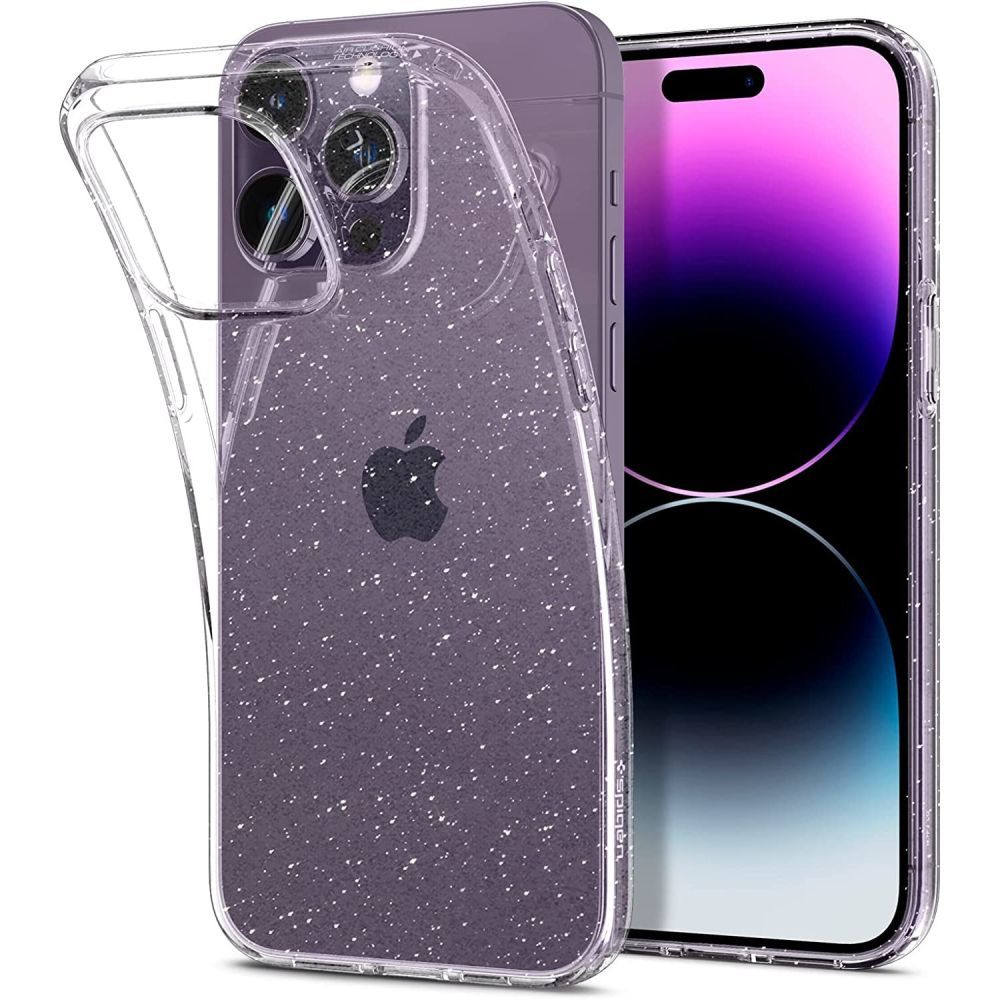 Levně Pouzdro SPIGEN Liquid Crystal ACS06648 do Iphone 15 Plus - Glitter Crystal