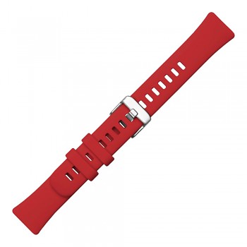 Silikonový řemínek FIXED Silicone Strap pro Huawei Band 8, červený