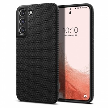 Pouzdro SPIGEN Liquid Air ACS03987 pro Samsung Galaxy S22 - matně černé