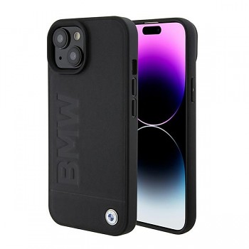 Originální pouzdro BMW Magsafe Signature Logo Imprint BMHMP15SSLLBK pro Iphone 15 černé