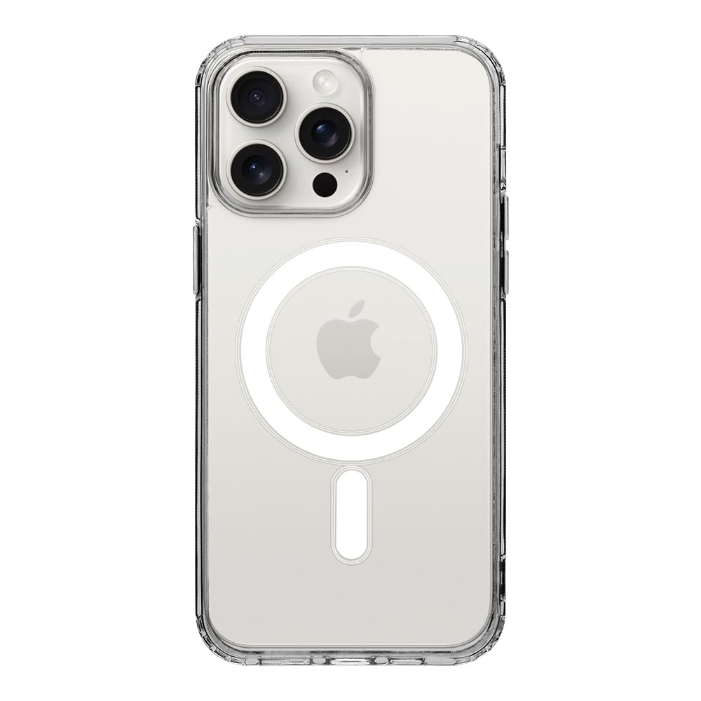 Levně Tactical MagForce Kryt pro Apple iPhone 15 Pro Max Transparent