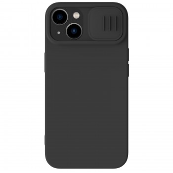Nillkin CamShield Silky Magnetic Silikonový Kryt pro Apple iPhone 15 Plus Black