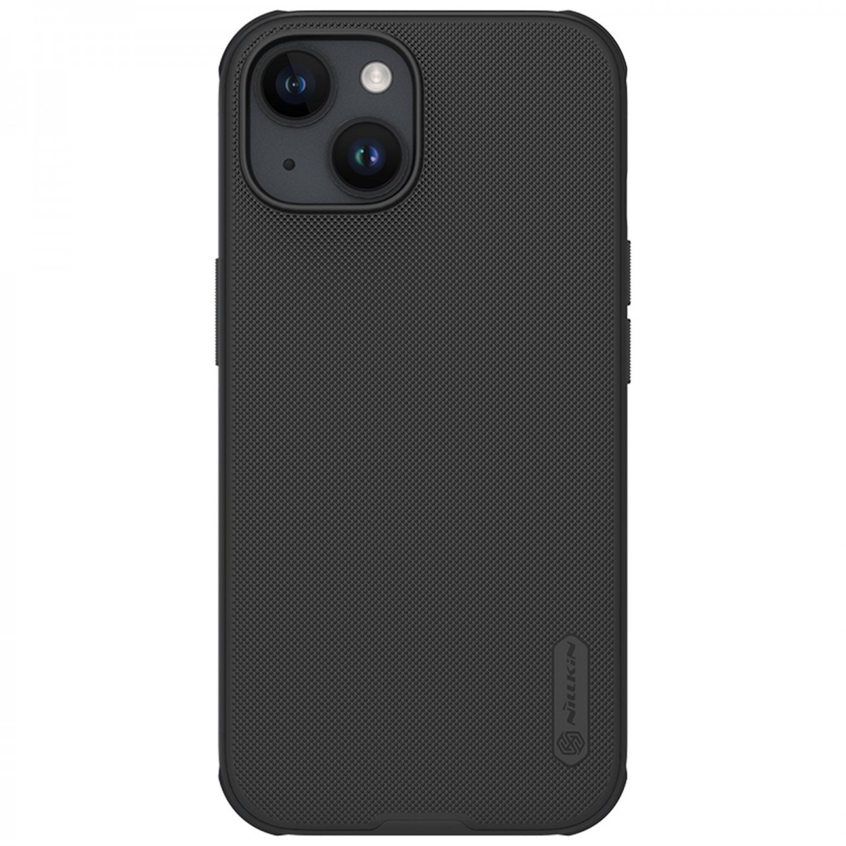 Levně Nillkin Super Frosted PRO Zadní Kryt pro Apple iPhone 15 Black (Without Logo Cutout)