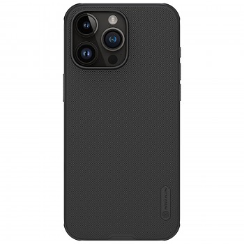 Nillkin Super Frosted PRO Zadní Kryt pro Apple iPhone 15 Pro Max Black (Without Logo Cutout)
