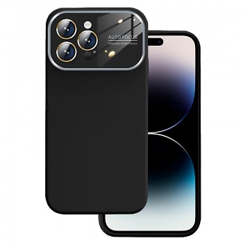 Zadní pouzdro TopQ Soft Lens pro Iphone 12 černé