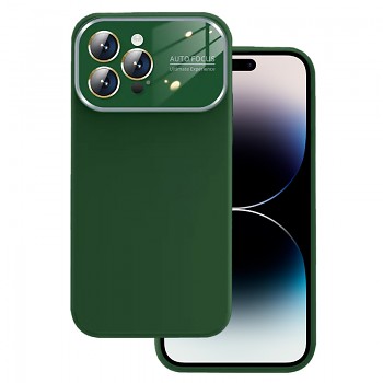Měkké silikonové pouzdro na čočky pro Iphone 13 zelené