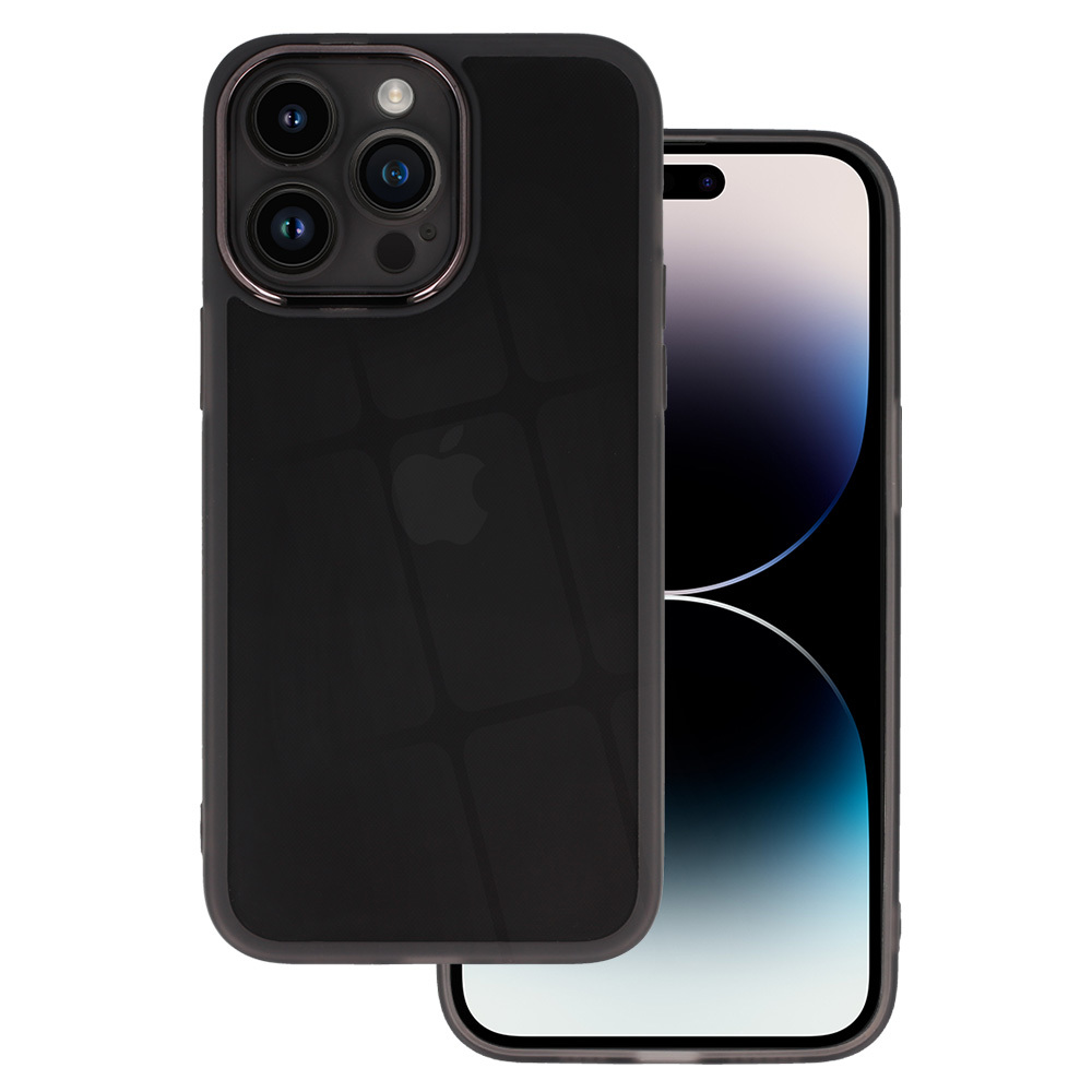 Levně Ochranné pouzdro Lens Case pro Iphone 15 Plus černé čiré