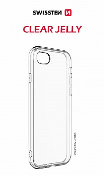 Zadní kryt Swissten Clear Jelly na iPhone 15 Pro Max průhledný