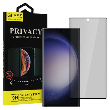 Tvrzené sklo Privacy Glass pro SAMSUNG GALAXY S22 ULTRA BLACK