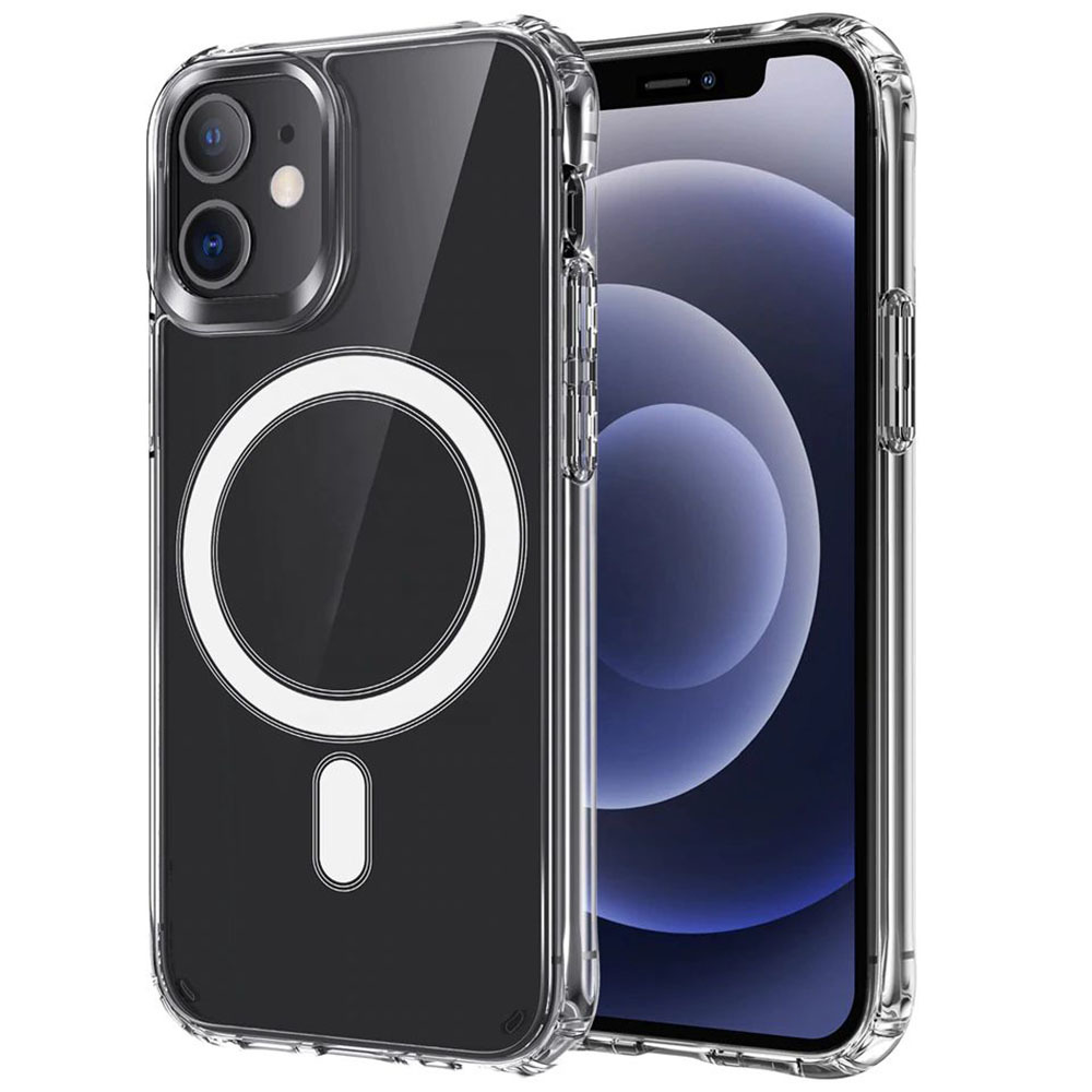 Levně TEL PROTECT MagSilikonové pouzdro pro Iphone 12 Pro Transparent