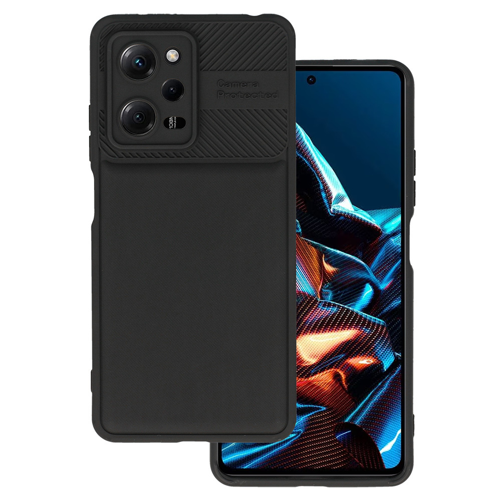 Levně Zadní kryt TopQ Camera Protected pro Xiaomi Redmi Note 12 Pro 5G - Poco X5 Pro černý