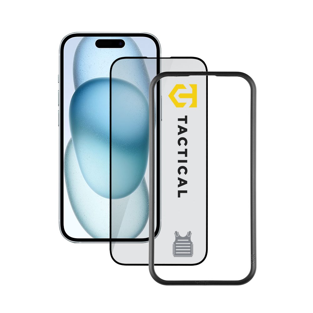 Levně Tactical Glass Impact Armour sklo pro Apple iPhone 15