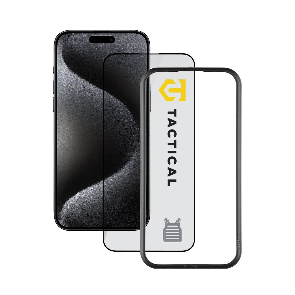 Levně Tactical Glass Impact Armour sklo pro Apple iPhone 15 Pro Max