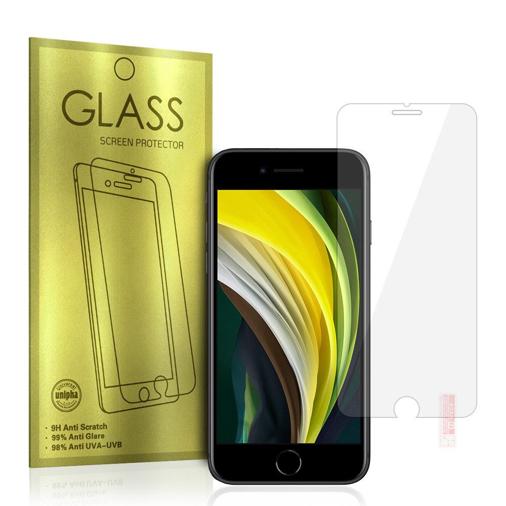 Levně Tvrzené sklo Gold pro IPHONE 7 - 8