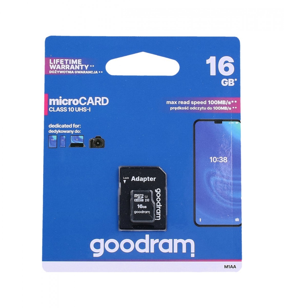Levně Paměťová karta GOODRAM 16 GB Class 10 GDM-10879