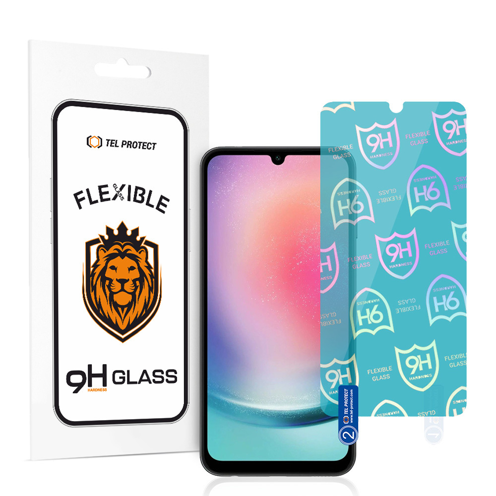 Levně Tel Protect Best Flexible Hybrid Glass pro SAMSUNG GALAXY A24 4G-A25 5G