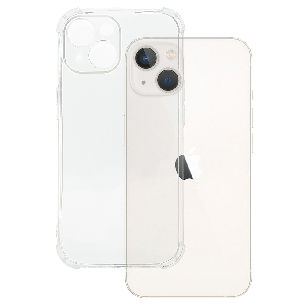 Levně Odolný kryt do IPHONE 15 PLUS TRANSPARENT