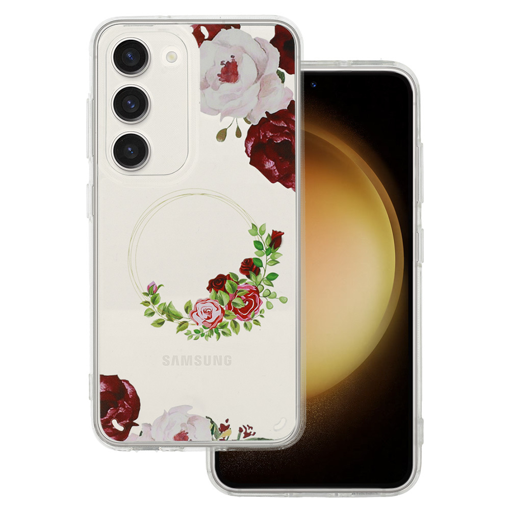 Levně Tel Protect Flower pro Samsung Galaxy S23 FE design 2