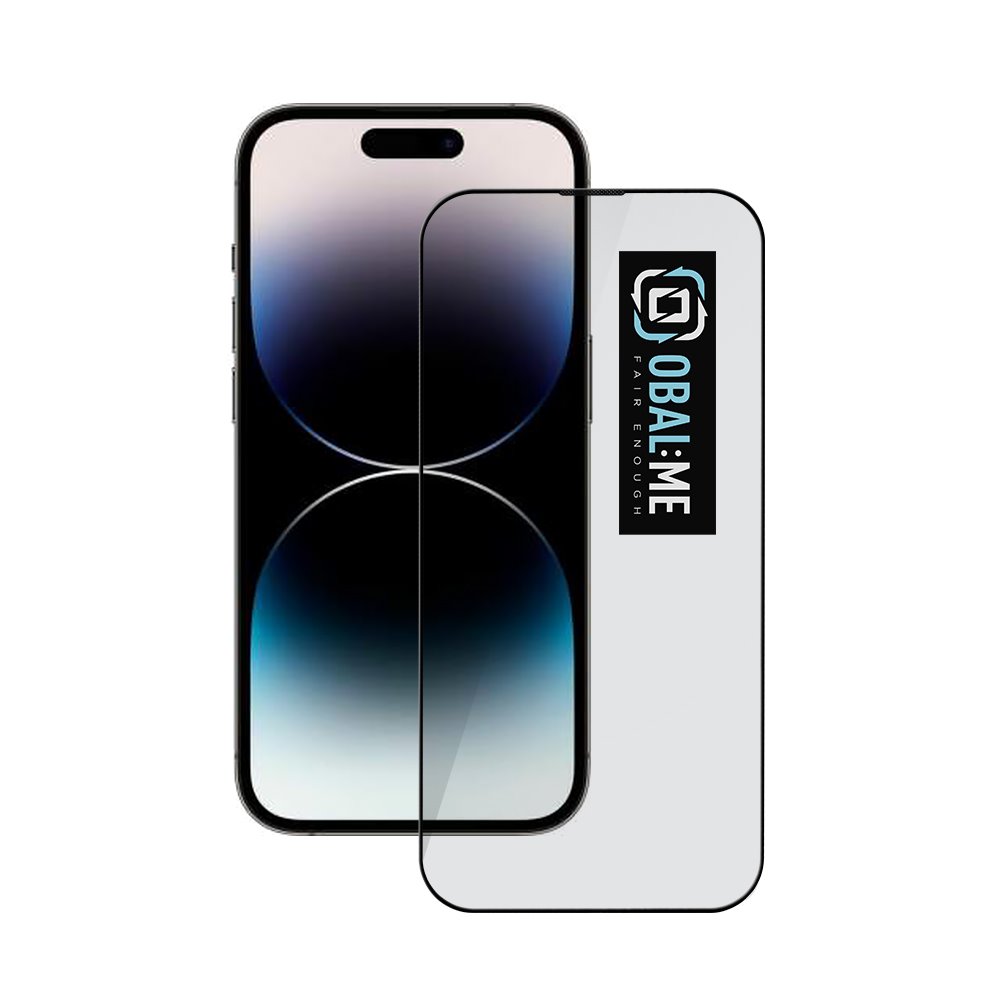 Levně Obal:Me 5D Tvrzené Sklo pro Apple iPhone 14 Pro Black