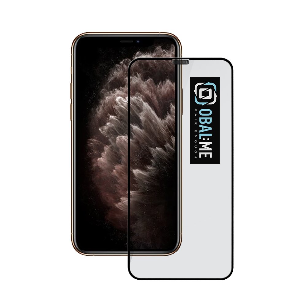 Levně Obal:Me 5D Tvrzené Sklo pro Apple iPhone 11 Pro/ XS/X Black