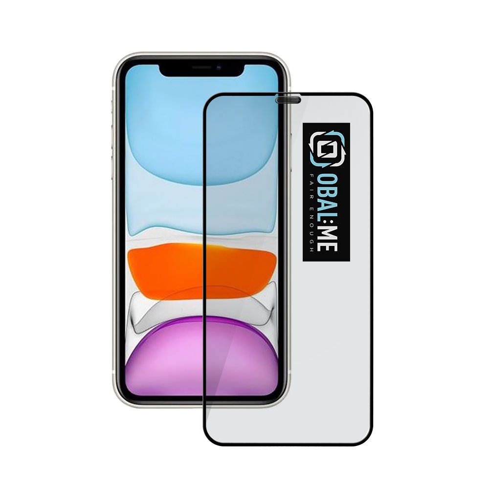 Levně Obal:Me 5D Tvrzené Sklo pro Apple iPhone 11/XR Black
