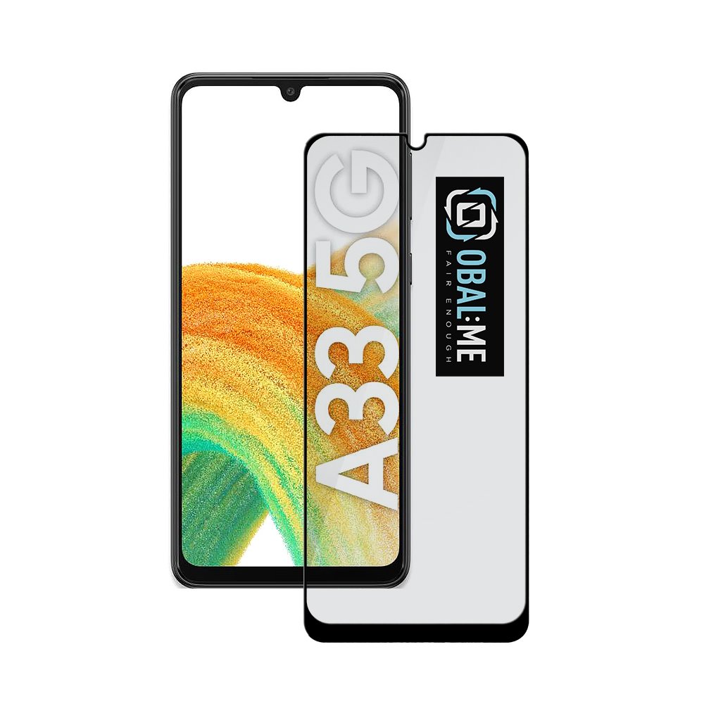 Levně Obal:Me 5D Tvrzené Sklo pro Samsung Galaxy A33 5G Black