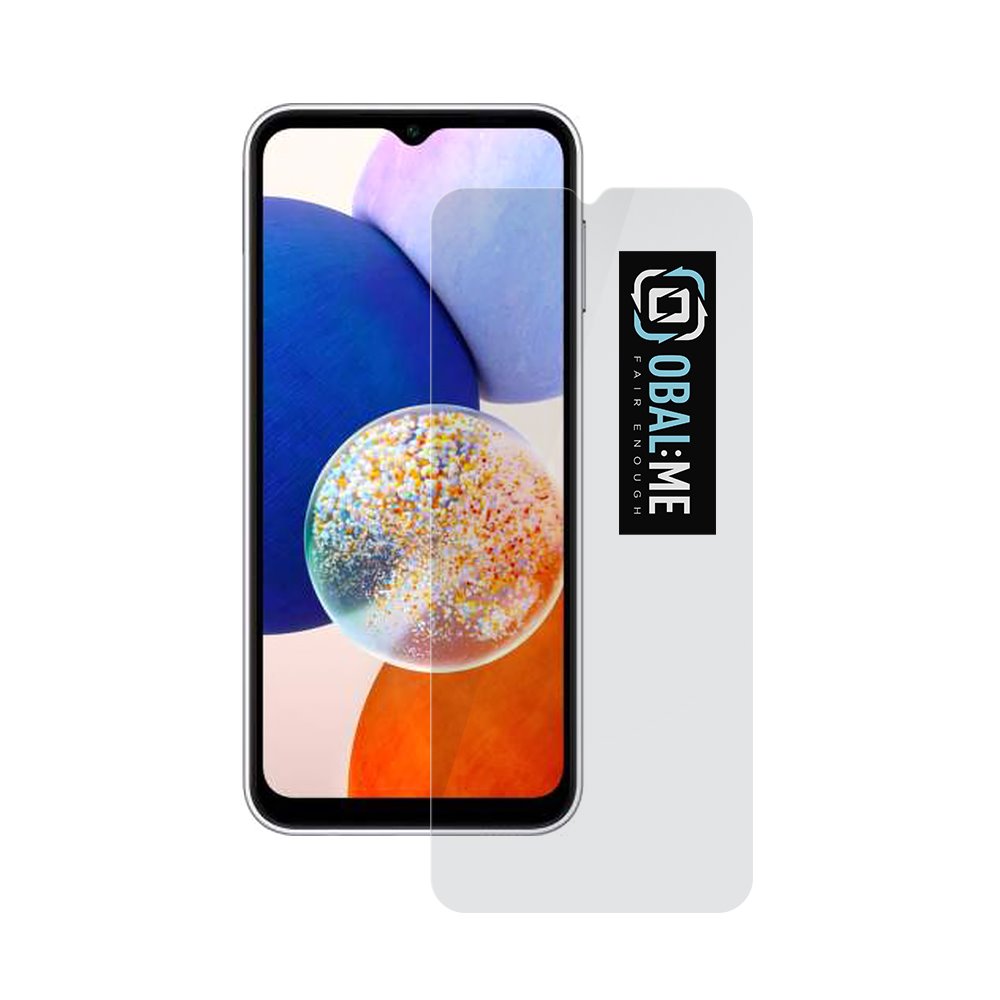 Levně Obal:Me 2.5D Tvrzené Sklo pro Samsung Galaxy A14 5G Clear
