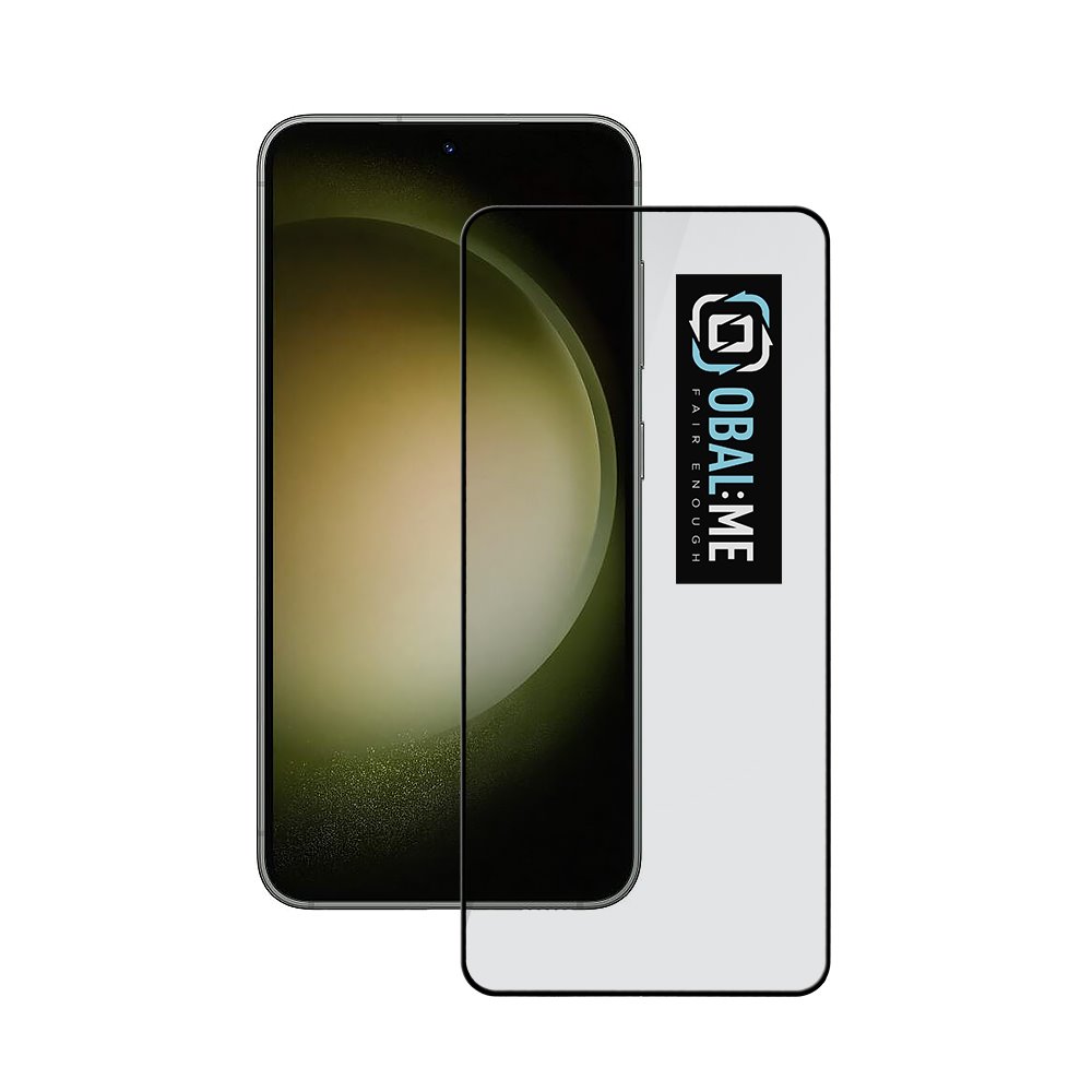 Levně Obal:Me 5D Tvrzené Sklo pro Samsung Galaxy S23 Black