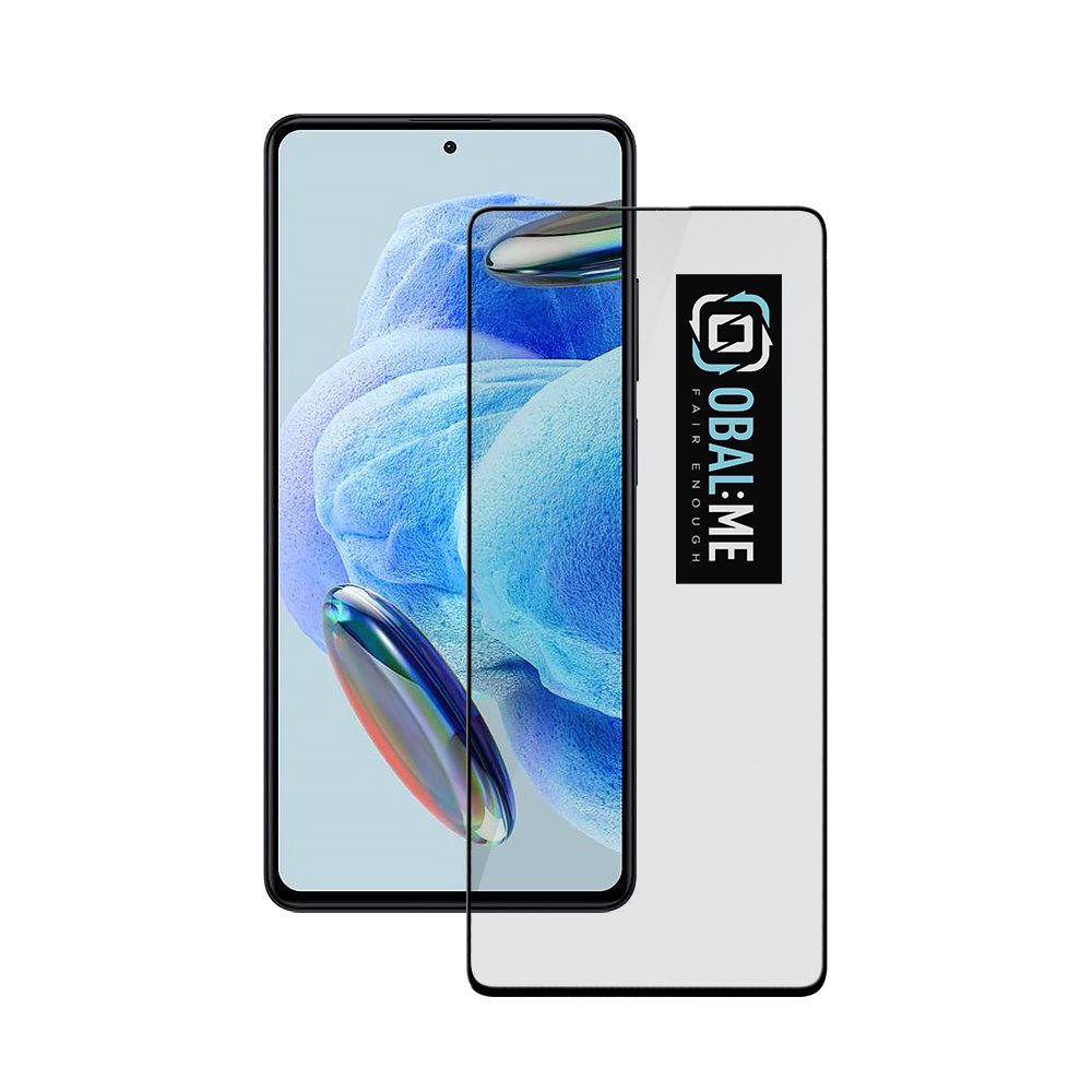 Levně Obal:Me 5D Tvrzené Sklo pro Xiaomi Redmi Note 12 Pro 5G Black
