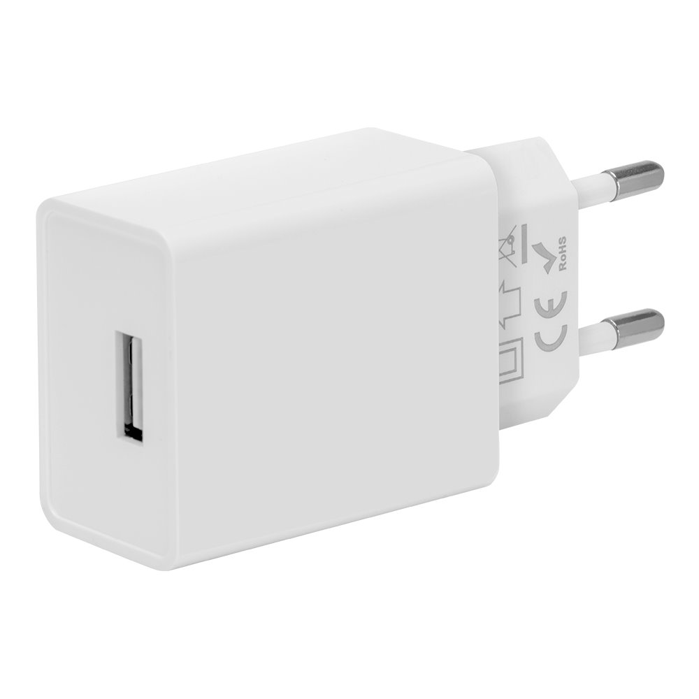 Levně Obal:Me Cestovní adaptér USB-A 10W White