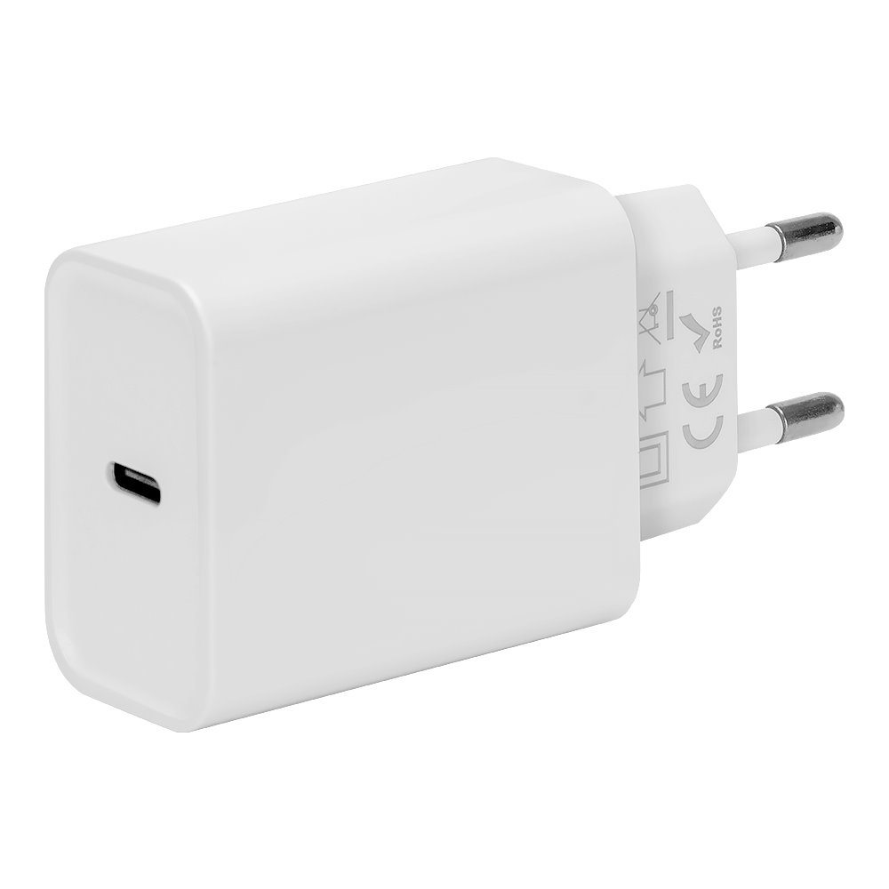 Levně Obal:Me Cestovní adaptér USB-C 20W White