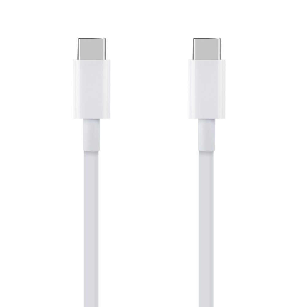 Levně Obal:Me Fast Charge USB-C - USB-C Kabel 1m White