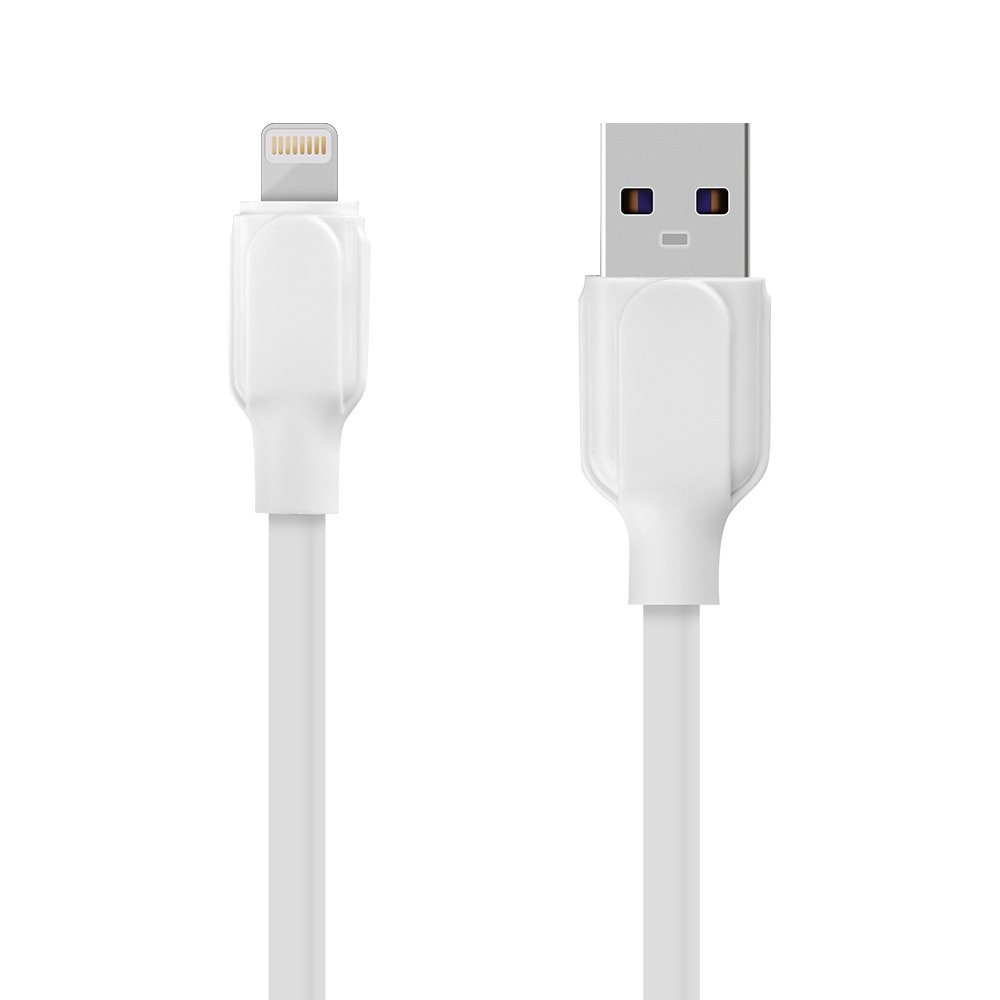 Levně Obal:Me Simple USB-A - Lightning Kabel 1m White