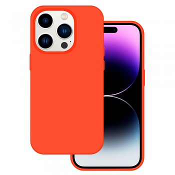 Tel Protect Silicone Premium pro Iphone 12 oranžový